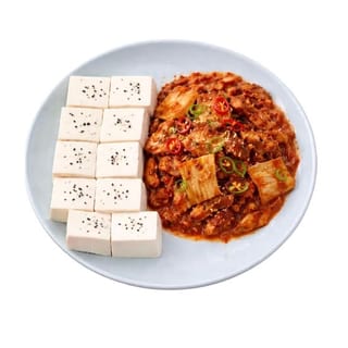 Tofu, Kimch & Pork (Dubu Kimchi)